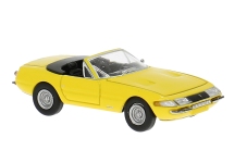 Brekina 22942 - H0 - Ferrari 365 GTS/4 Glasbandscheinwerfern - gelb